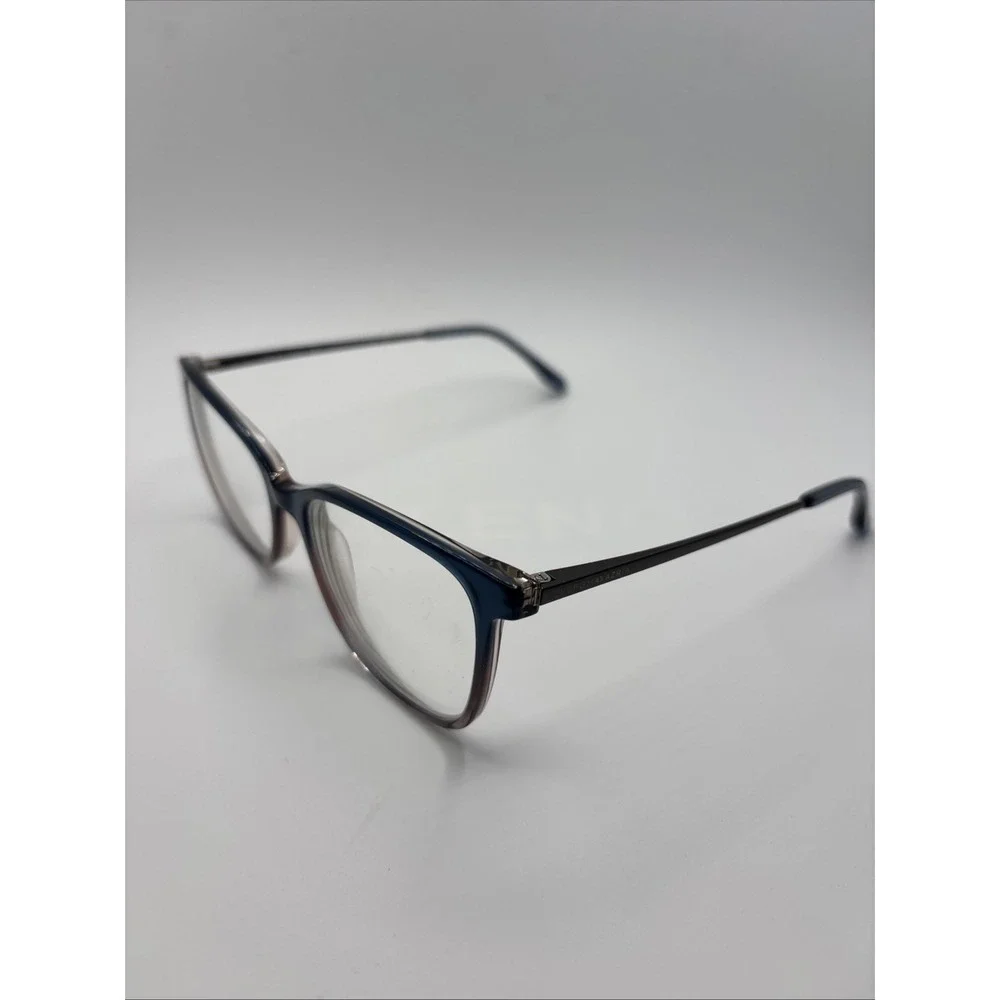 BCBG MAXAZRIA Kaleah Blue Fade Womens Full Rim Eyeglasses 52-16-135 w/case